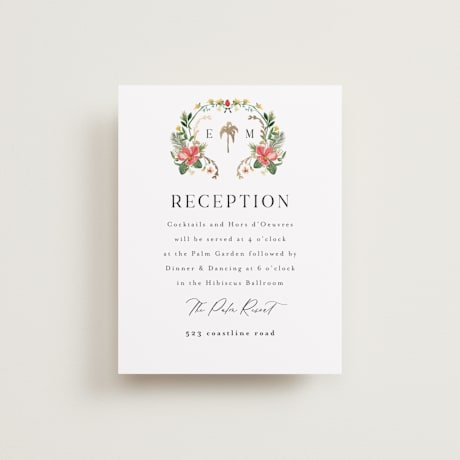 Reception Cards