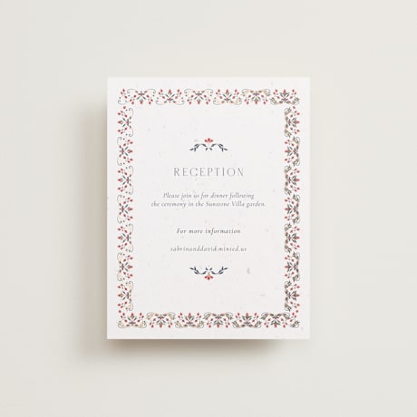 Reception Cards