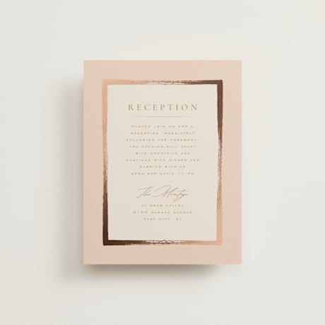 Reception Cards