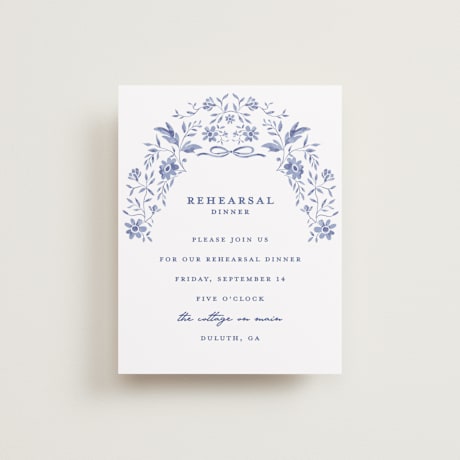 Rehearsal Dinner Cards