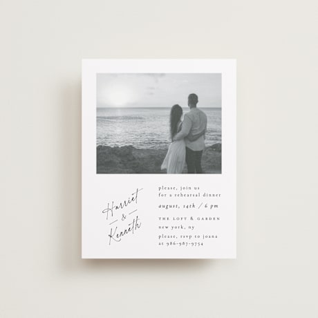 Rehearsal Dinner Cards