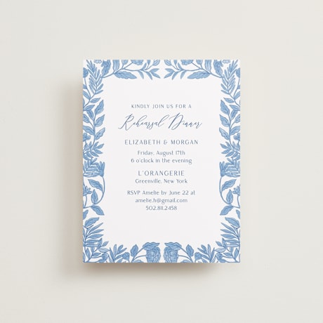 Rehearsal Dinner Cards