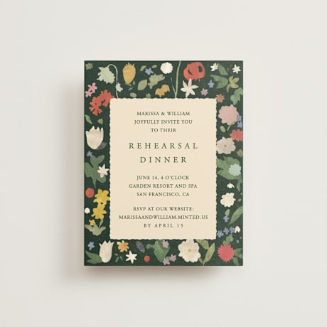 Rehearsal Dinner Cards