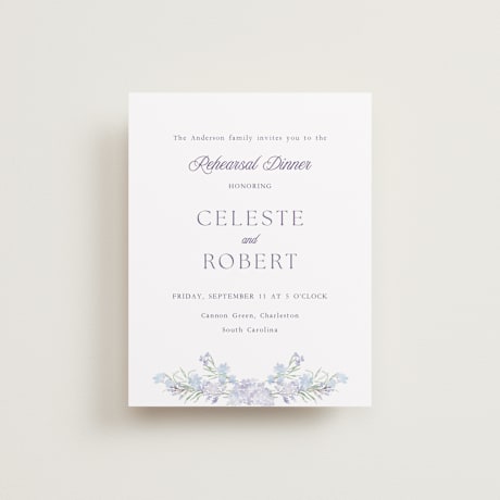 Rehearsal Dinner Cards