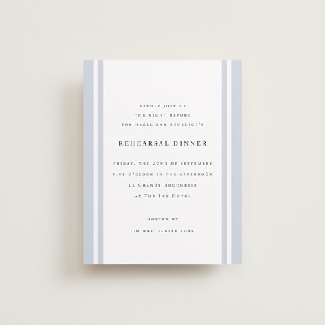 Rehearsal Dinner Cards