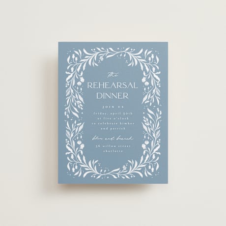 Rehearsal Dinner Cards
