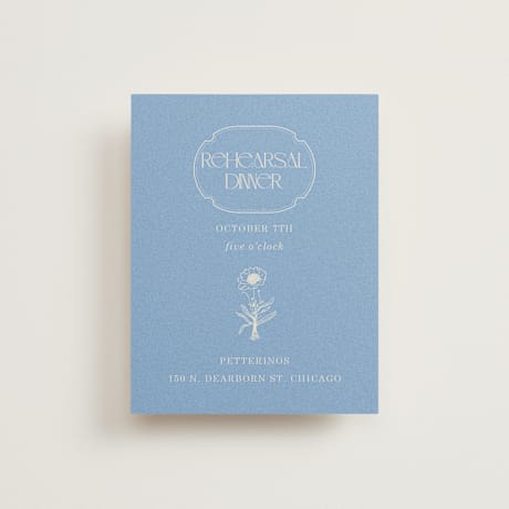 Rehearsal Dinner Cards