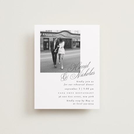 Rehearsal Dinner Cards