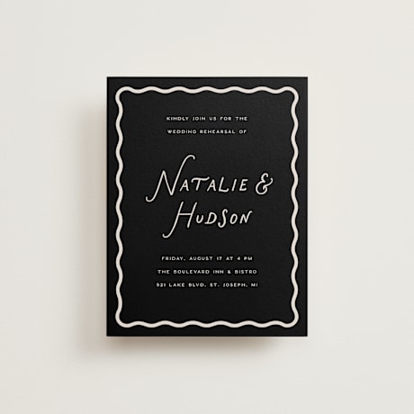 Rehearsal Dinner Cards