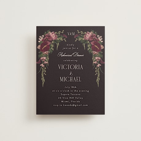 Rehearsal Dinner Cards
