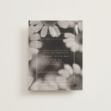 Rehearsal Dinner Cards