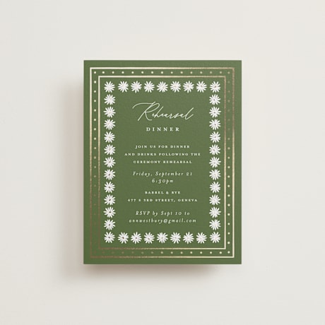 Rehearsal Dinner Cards
