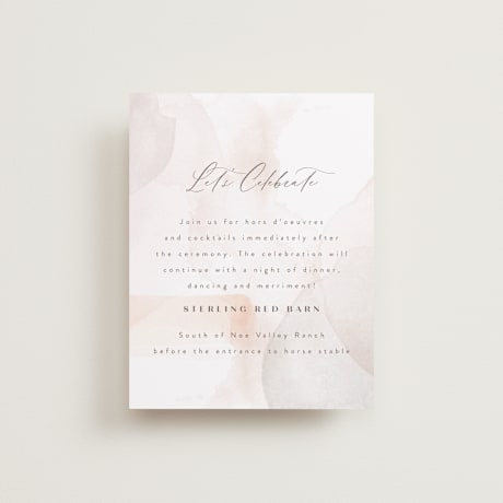 Reception Cards