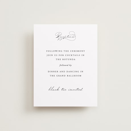 Reception Cards