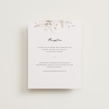 Reception Cards