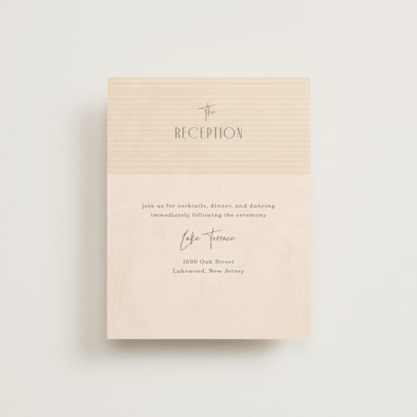 Reception Cards