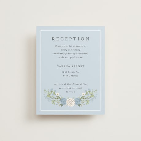 Reception Cards