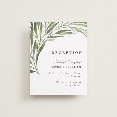 Reception Cards