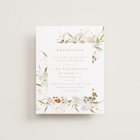 Reception Cards