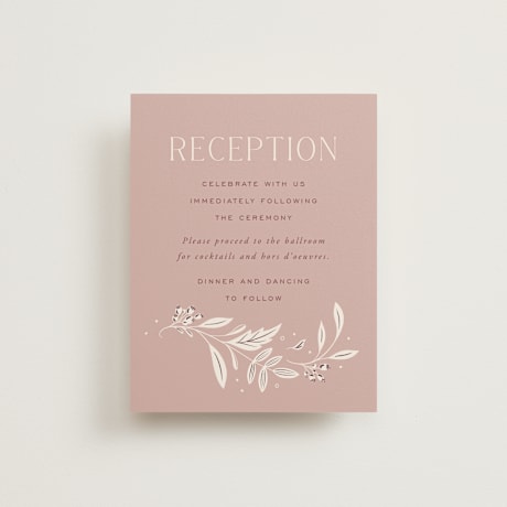 Reception Cards