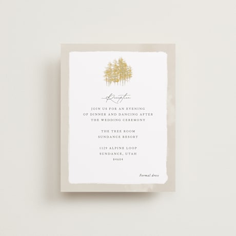 Reception Cards