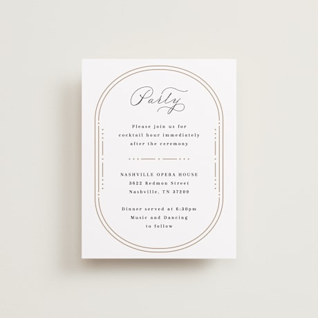 Reception Cards