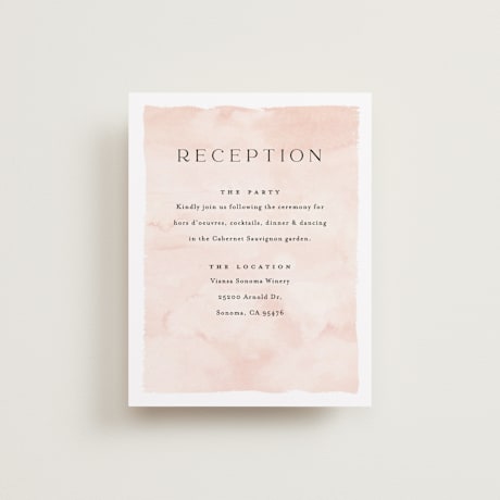 Reception Cards