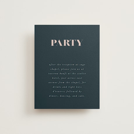 Reception Cards