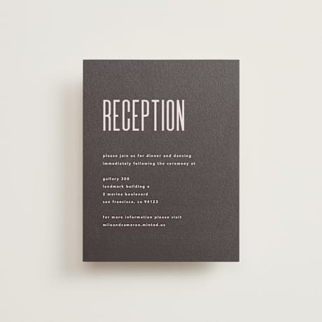 Reception Cards