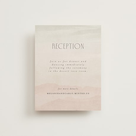 Reception Cards