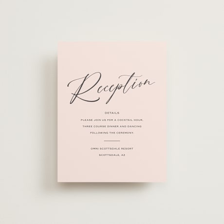 Reception Cards