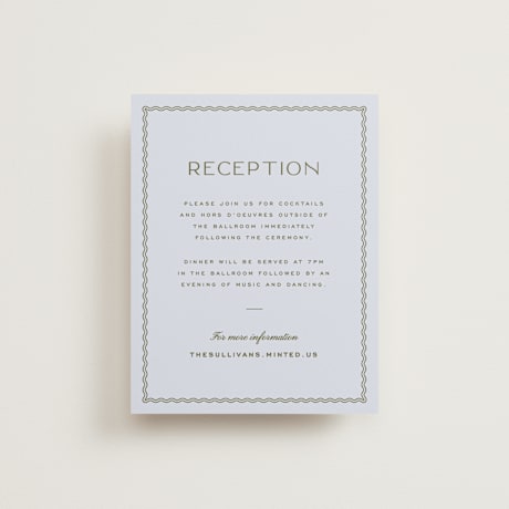 Reception Cards
