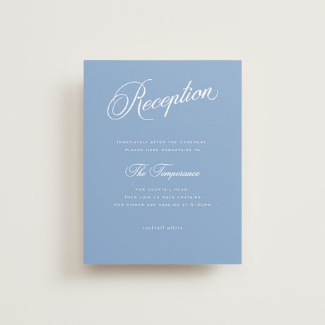 Reception Cards