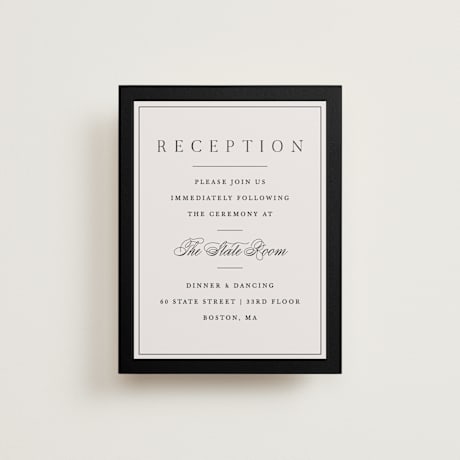 Reception Cards
