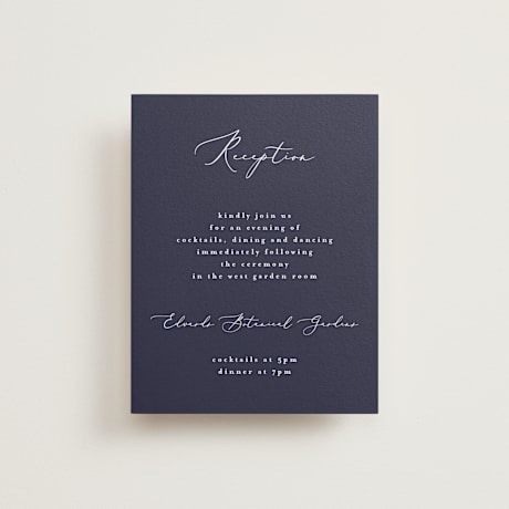 Reception Cards