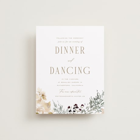 Reception Cards