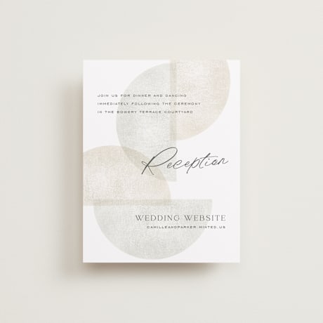 Reception Cards