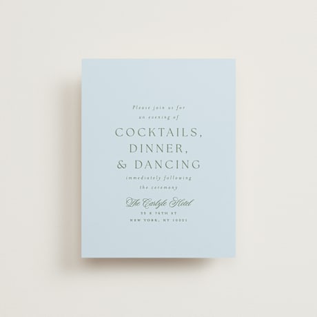 Reception Cards