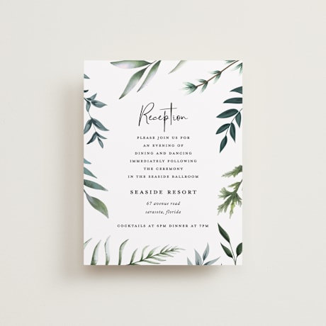 Reception Cards