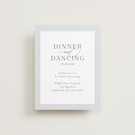 Reception Cards