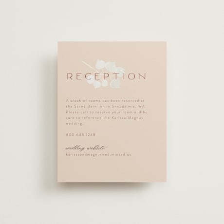 Reception Cards