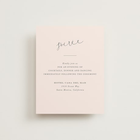 Reception Cards