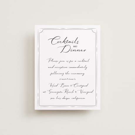 Reception Cards