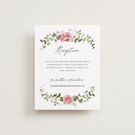 Reception Cards