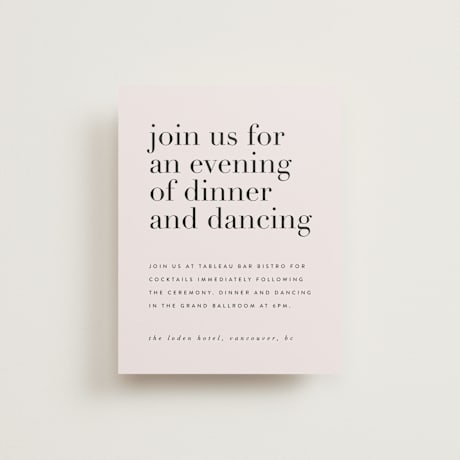 Reception Cards