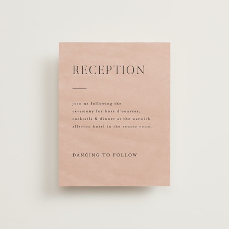 Reception Cards