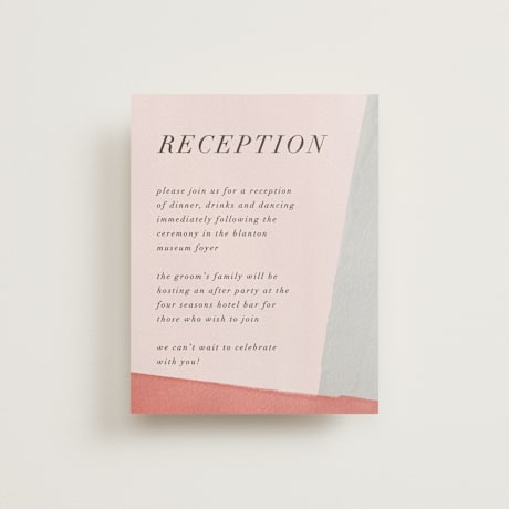 Reception Cards