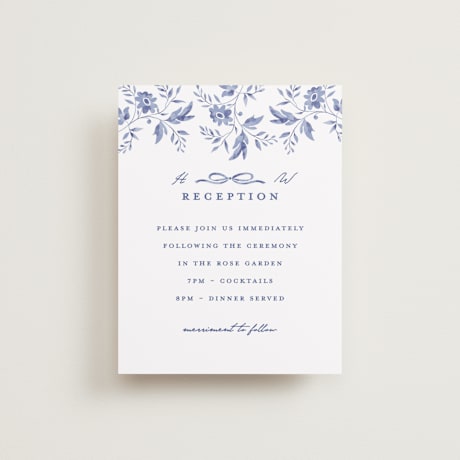 Reception Cards