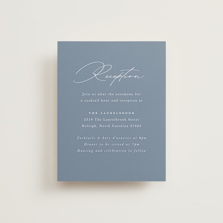 Reception Cards