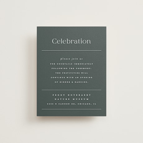 Reception Cards